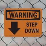 Step Down [Down Arrow] With Symbol