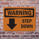 Step Down [Down Arrow] With Symbol