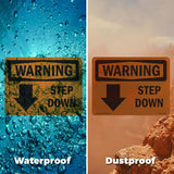 Step Down [Down Arrow] With Symbol