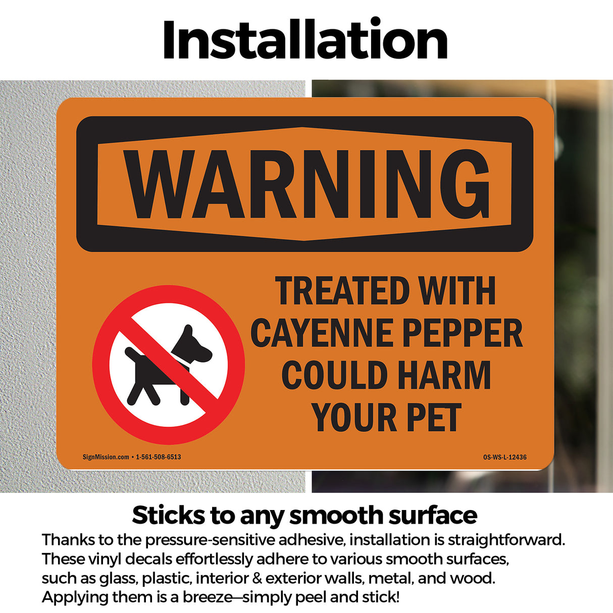 Treated With Cayenne Pepper With Symbol