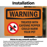 Treated With Cayenne Pepper With Symbol