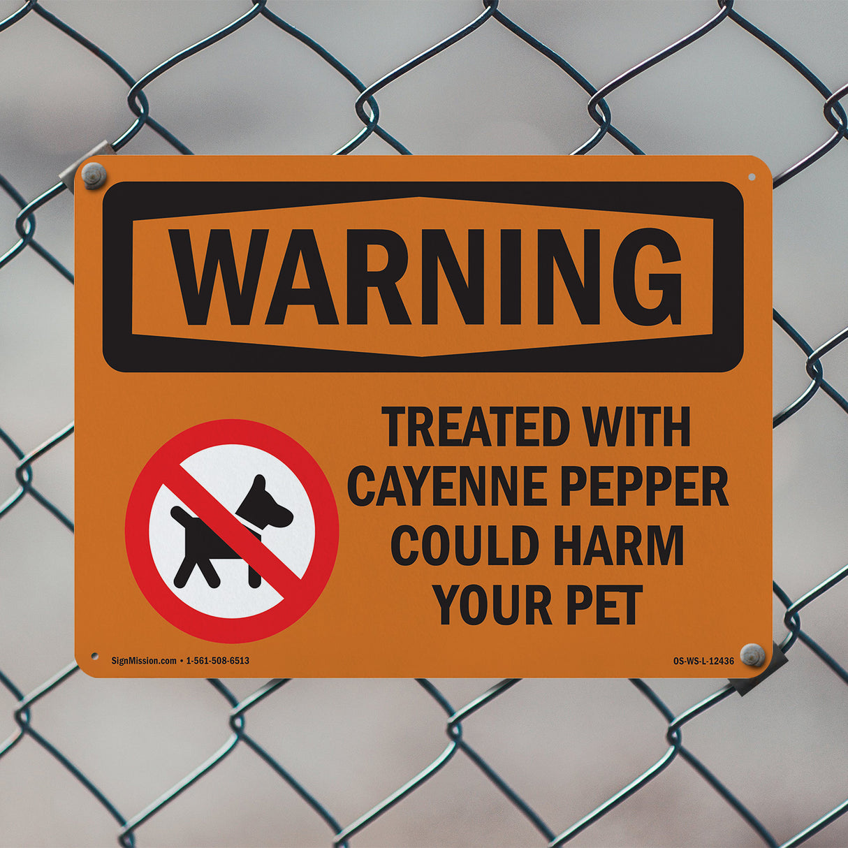 Treated With Cayenne Pepper With Symbol