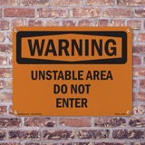 Unstable Area Do Not Enter