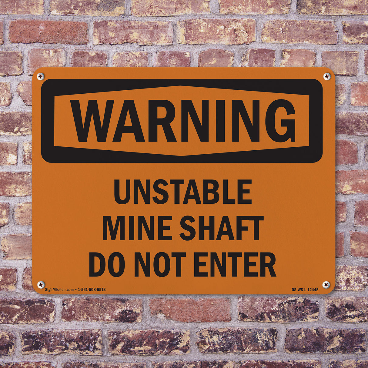 Unstable Mine Shaft Do Not Enter