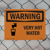 Very Hot Water With Symbol