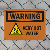 Very Hot Water With Symbol