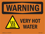 Very Hot Water With Symbol