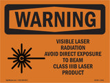 Visible Laser Radiation Avoid With Symbol