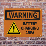 Battery Charging Area Bilingual