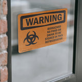 Biohazard No Food Or Drink