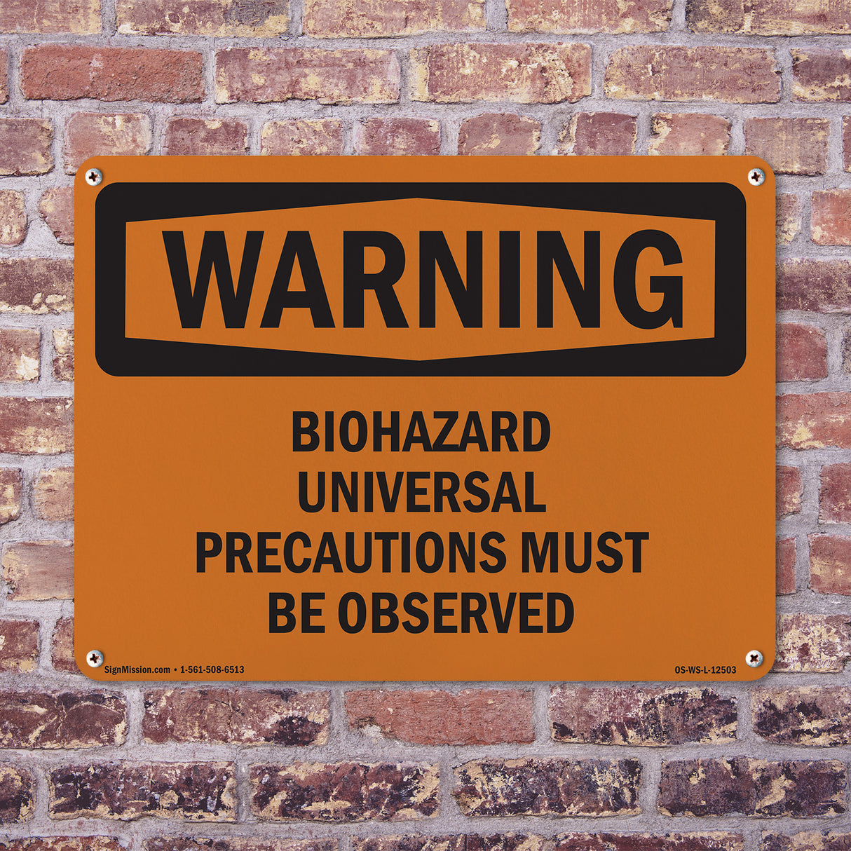 Biohazard Universal Precautions