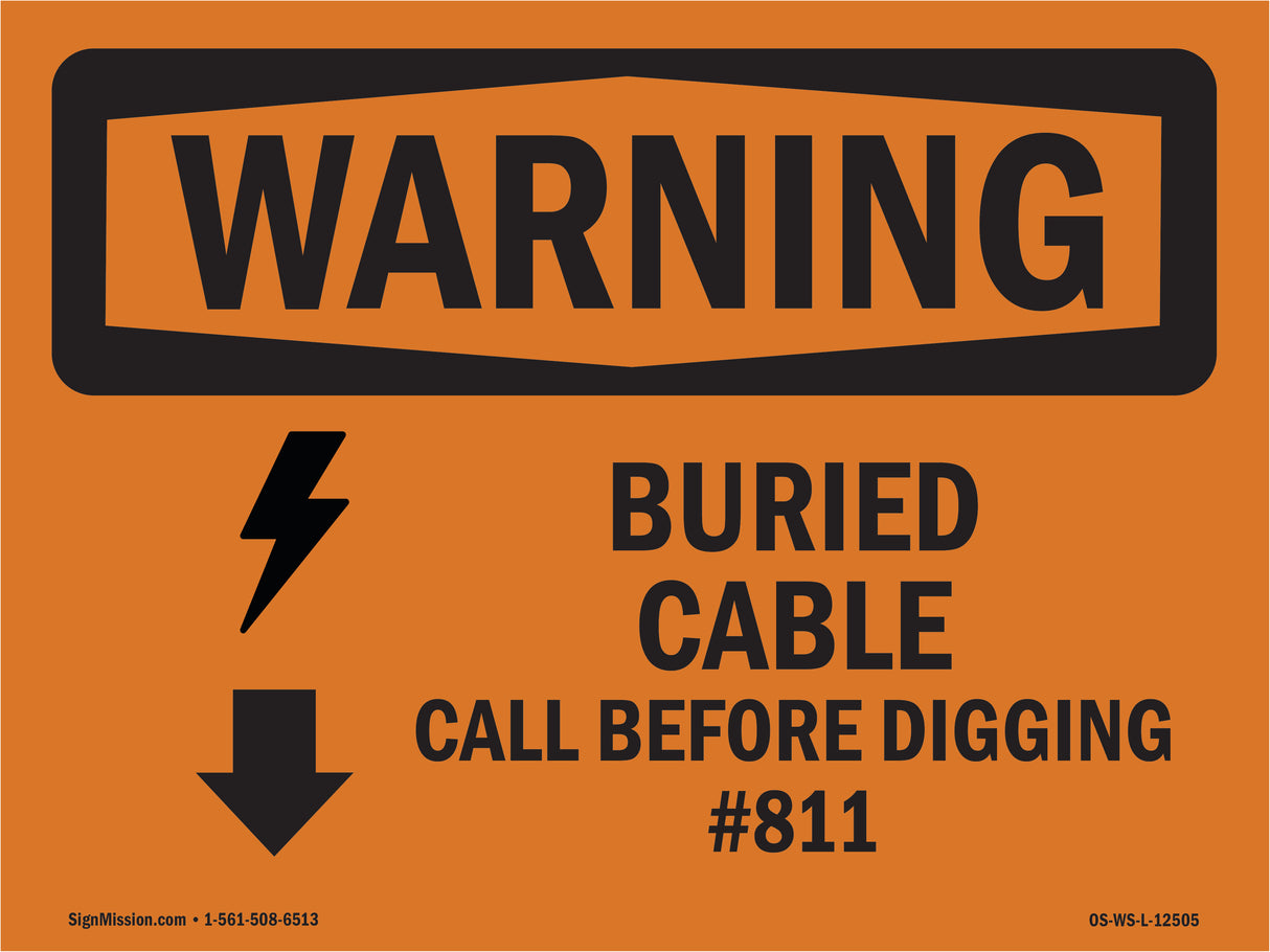Buried Cable Call Before Digging #811