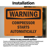 Compressor Starts Automatically Bilingual