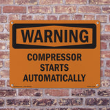 Compressor Starts Automatically Bilingual