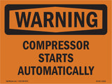 Compressor Starts Automatically Bilingual