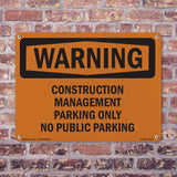 Construction Management Parking