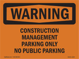 Construction Management Parking