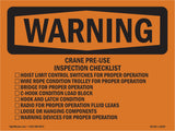 Crane Pre-Use Inspection