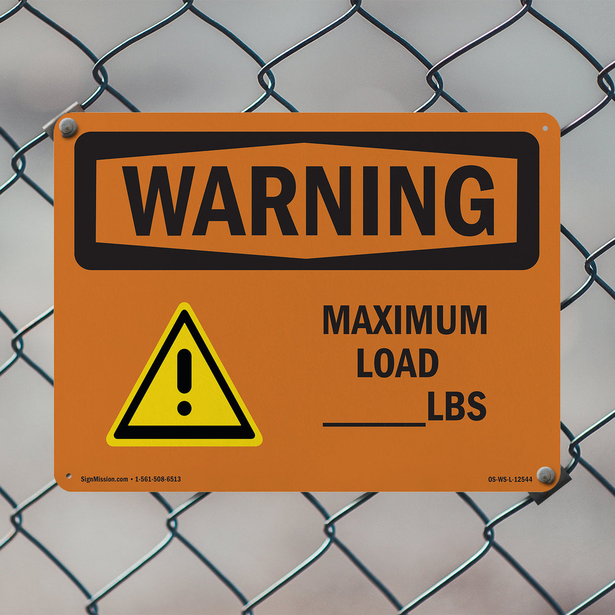 Custom Maximum Load - Lbs
