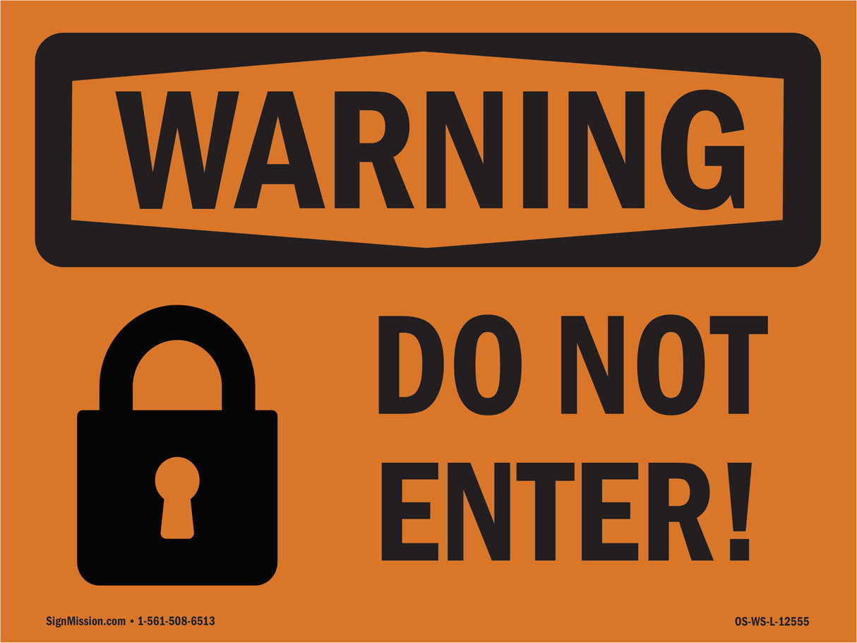 Do Not Enter!
