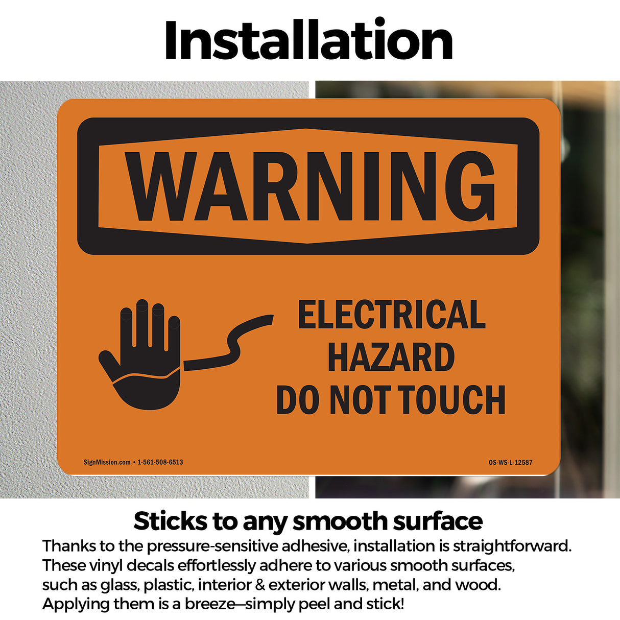 Electrical Hazard Do Not Touch