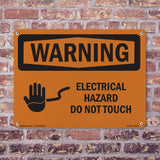 Electrical Hazard Do Not Touch