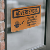 Electrical Hazard Do Not Touch