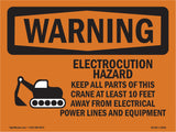 Electrocution Hazard Crane