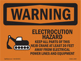 Electrocution Hazard Crane