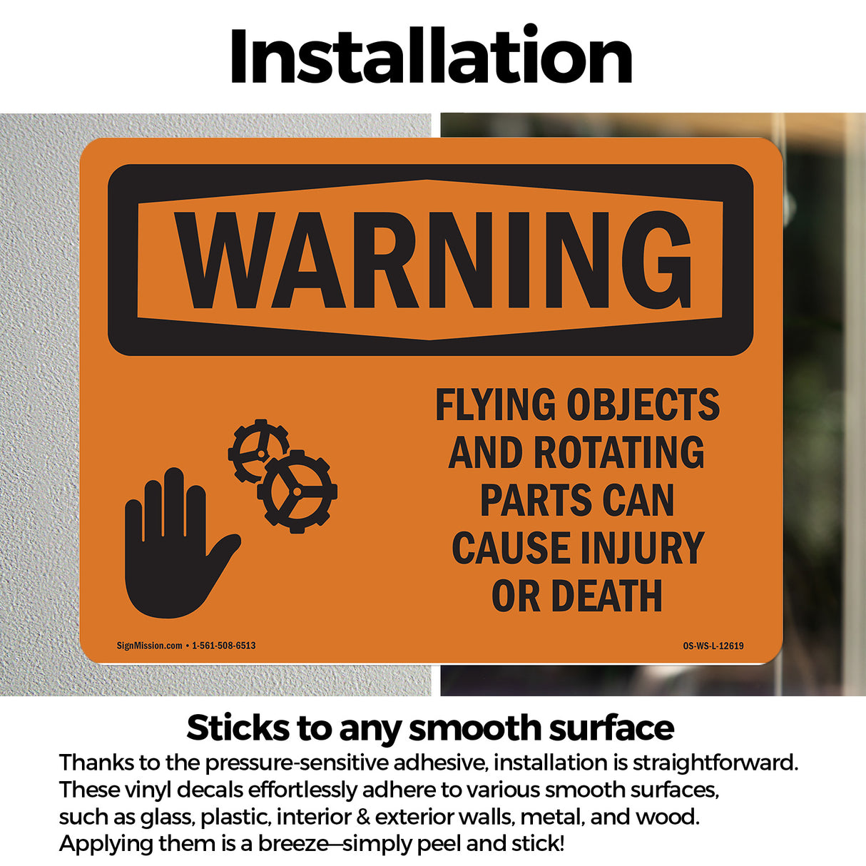 Flying Objects And Rotating Parts