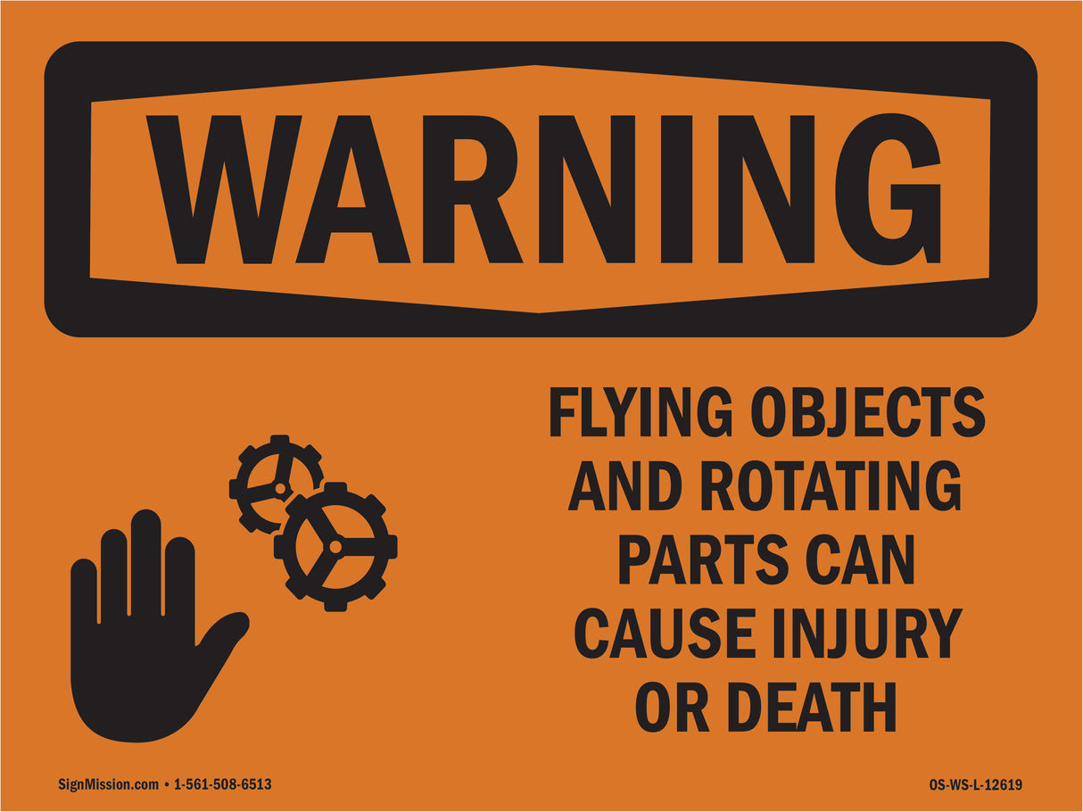 Flying Objects And Rotating Parts