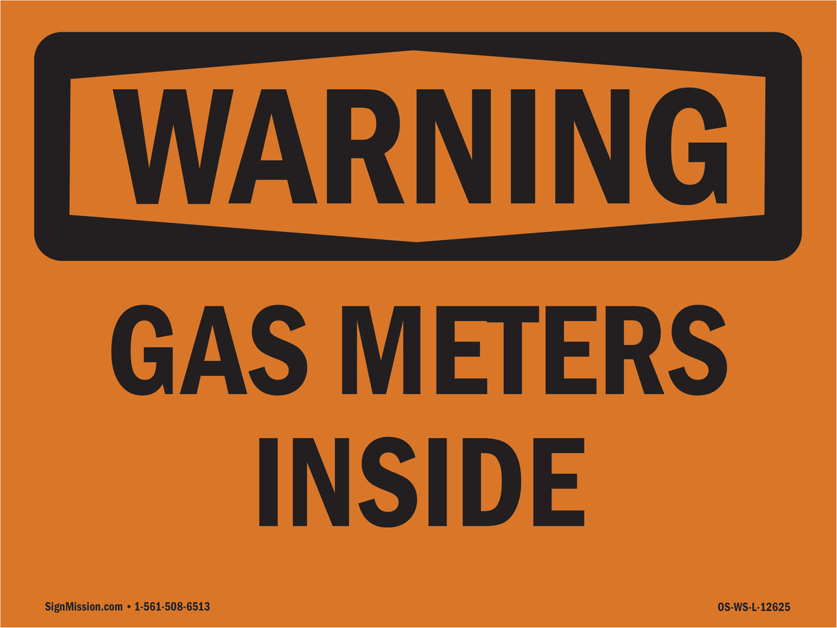 Gas Meters Inside