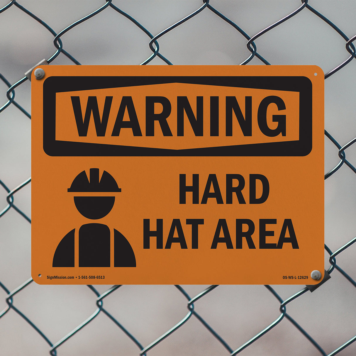 Hard Hat Area Bilingual
