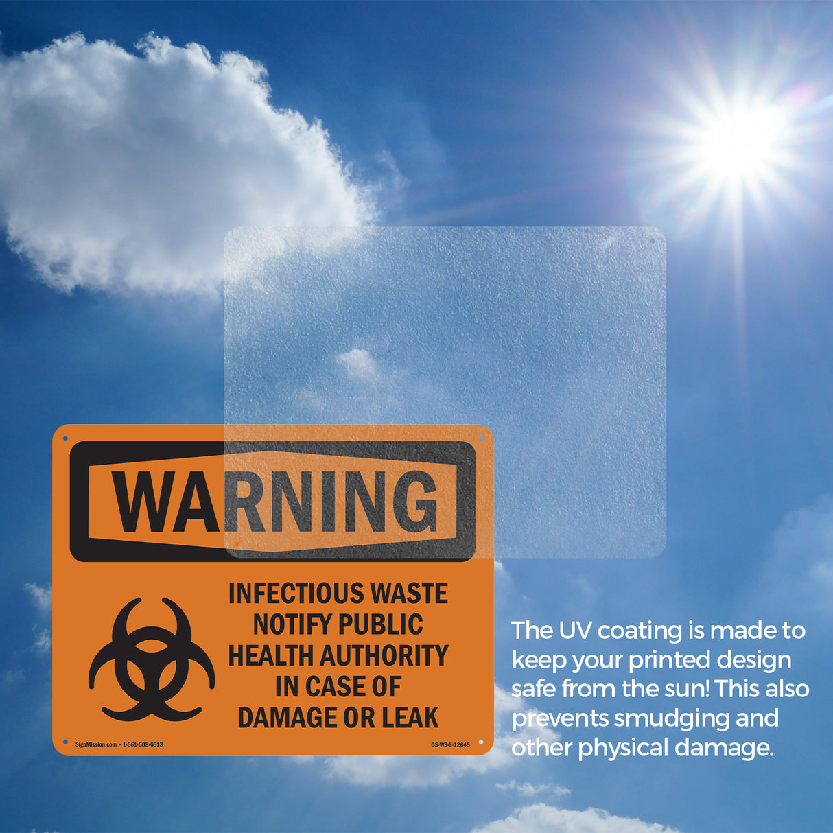 Infectious Waste Notify Damage Or Leak