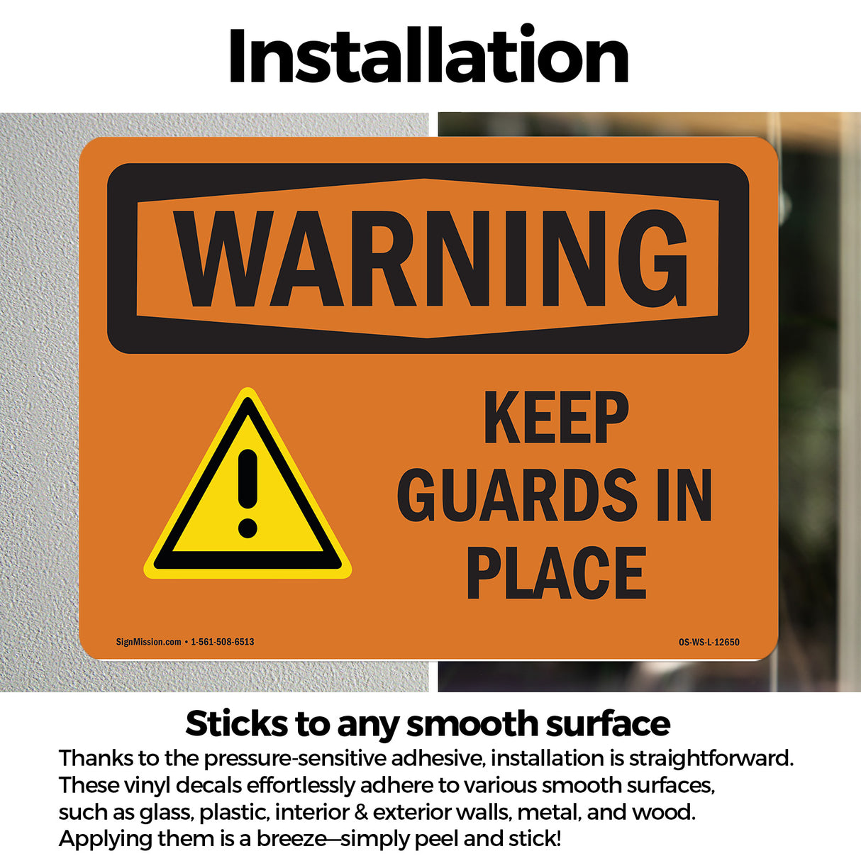 Keep Guards In Place Bilingual