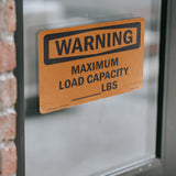 Maximum Load Capacity____ Lbs