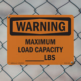 Maximum Load Capacity____ Lbs