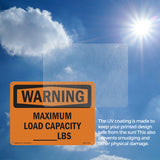 Maximum Load Capacity____ Lbs