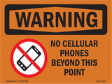 No Cellular Phones Beyond This Point