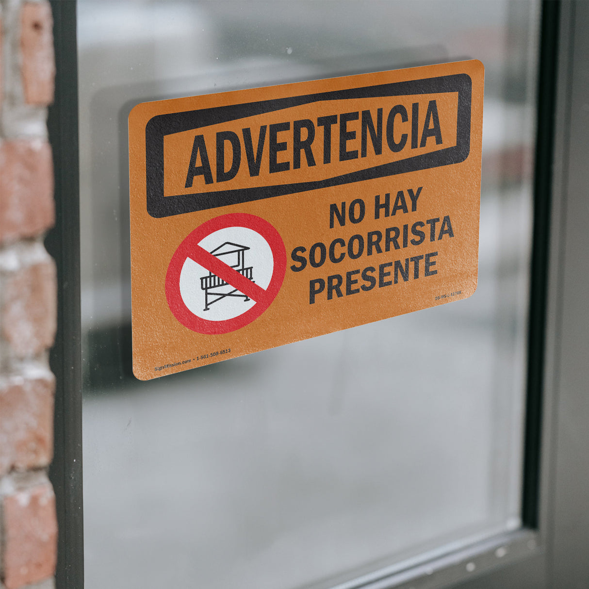 No Lifeguard On Duty Spanish