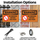 No Smoking Beyond This Point