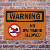 No Swimming Allowed
