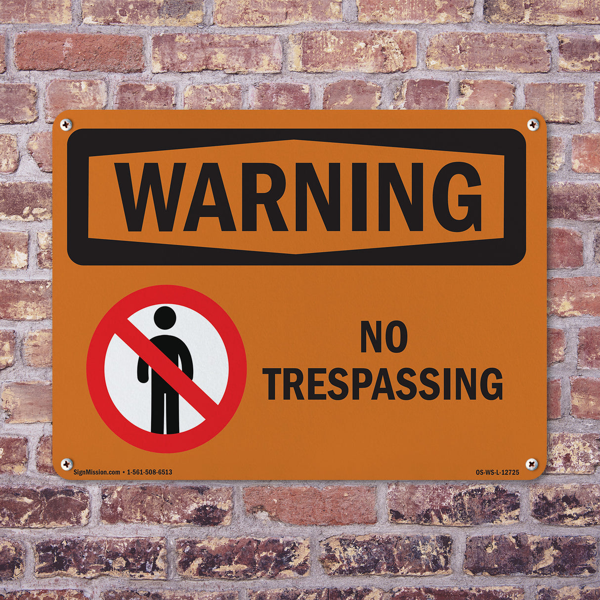 No Trespassing