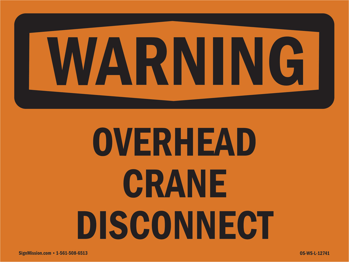 Overhead Crane Disconnect