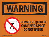 Permit Required Confined With Symbol