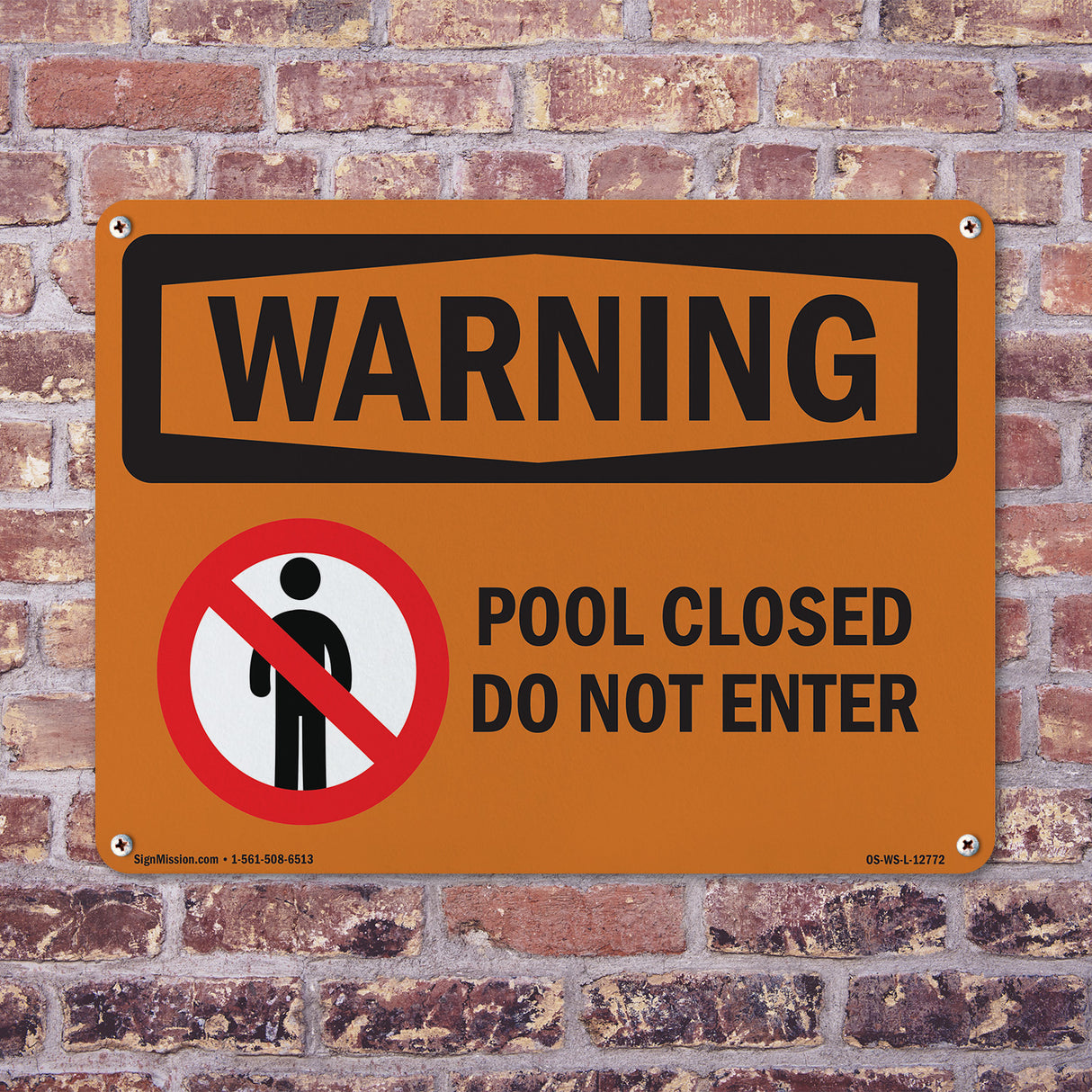 Pool Closed Do Not Enter