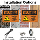 Practice Laser Safety