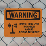 Radio Frequency Radiation Hazard Area