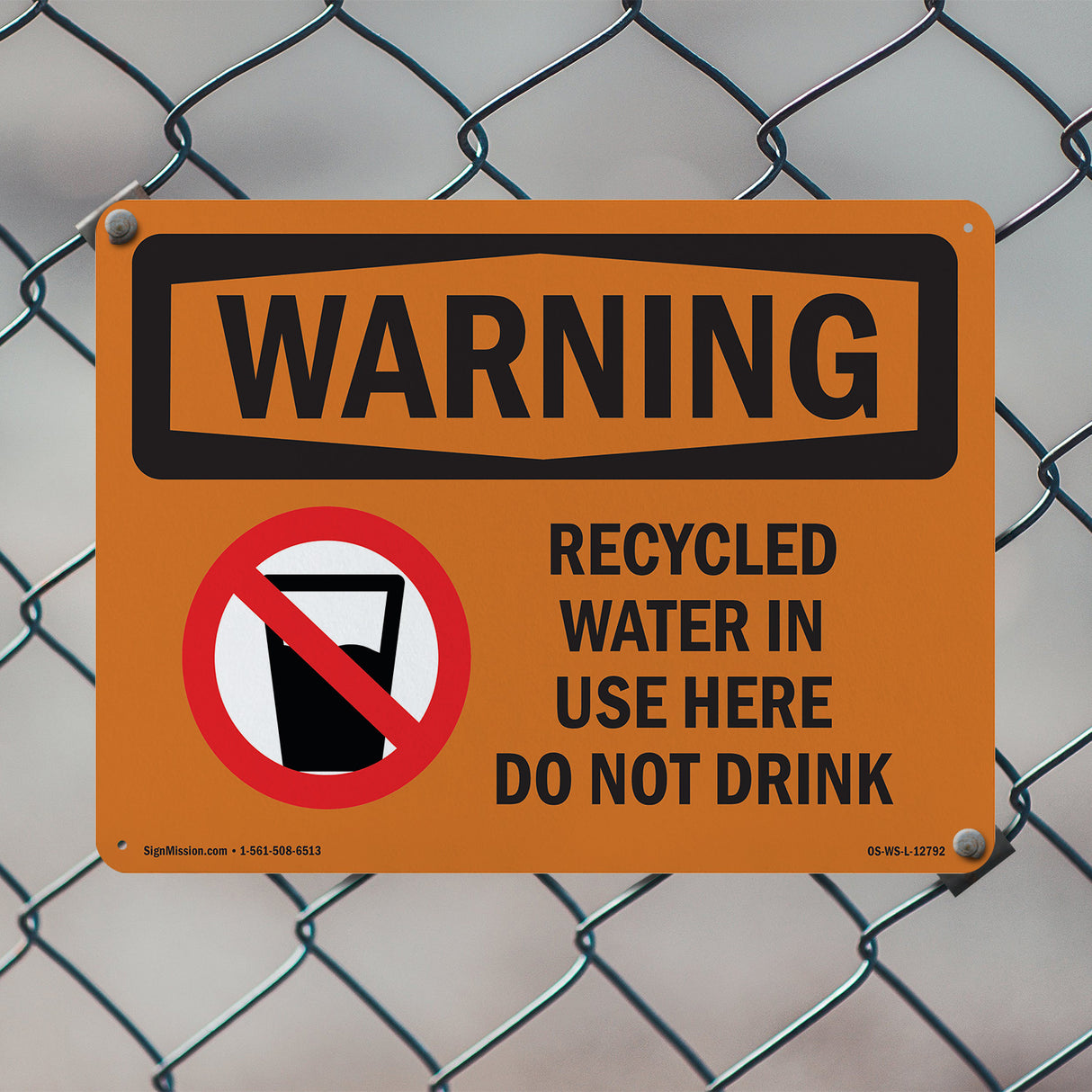 Recycled Water In Use Here Do Not Drink