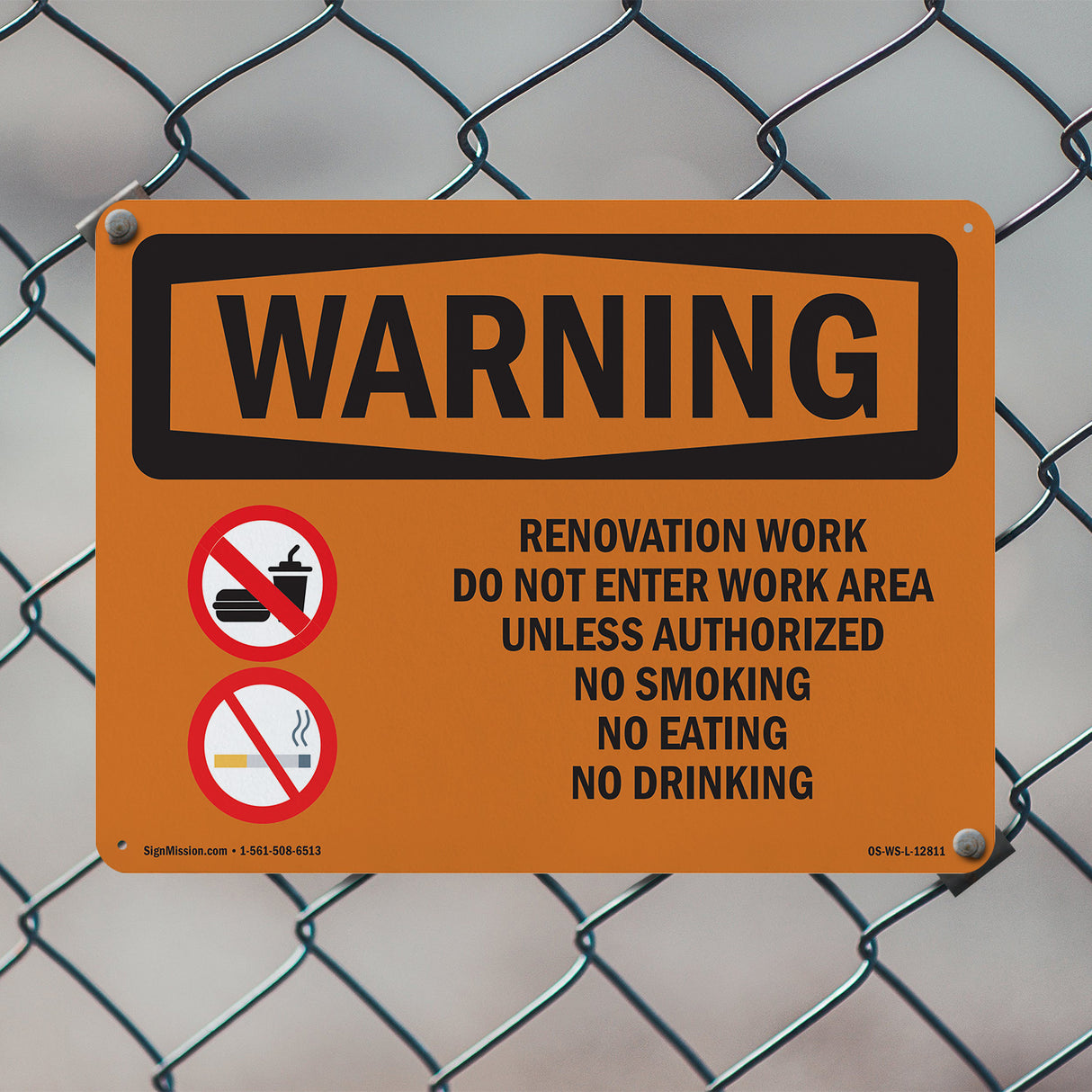 Renovation Work Do Not Enter Work Area